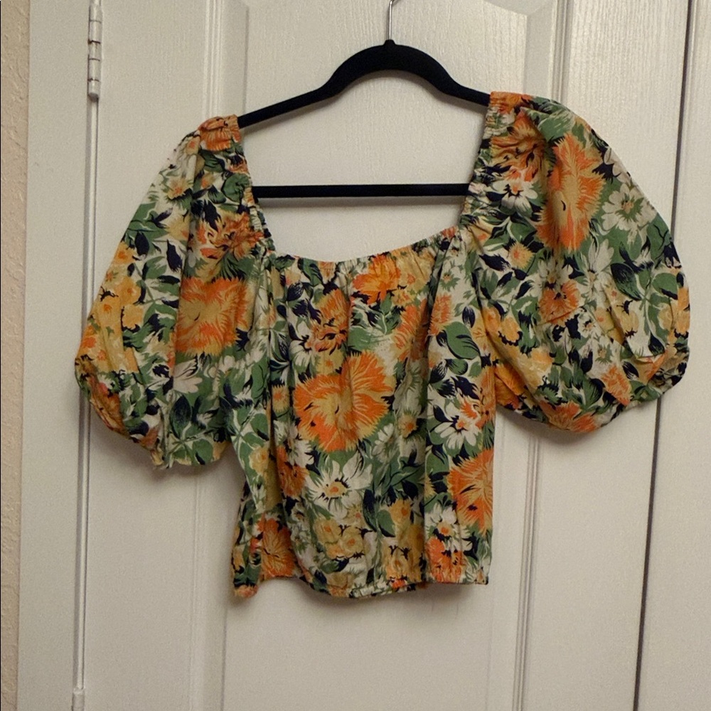 Faithfull the Brand Pontina top pilotta floral print - Picture 7 of 8